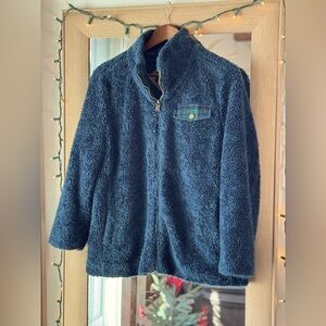 Pendleton Faux Fur/Flannel Jacket Large